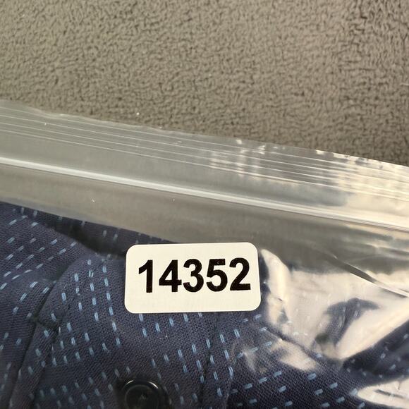 Rogue Territory Sashiko Oxford Work Shirt Mens S Navy Blue USA Button Down NEW - Picture 10 of 10